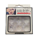 Various White Glitter Nail Art x6pcs
