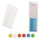 Wide tooth comb assorted colors small